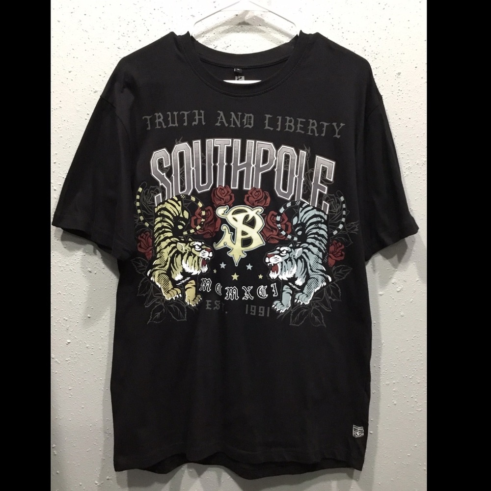 NWT Men’s Southpole Black T-Shirt (L)